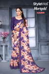 Marigold Stylewell  Exclusive Digital Print Sarees Wholesale Shop In Surat